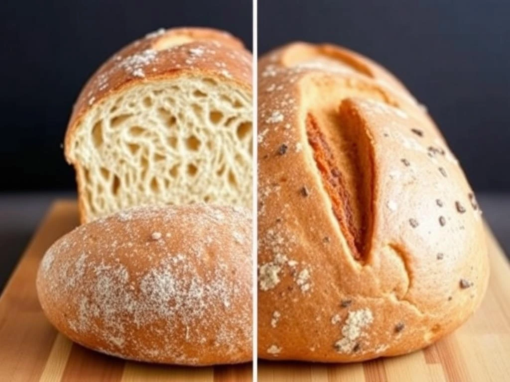 Sliced regular bread stacked on a plate, perfect for sandwiches.