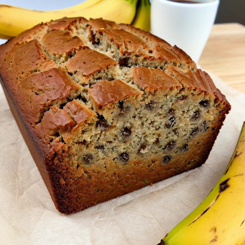 Bananas and Walnuts for Banana Bread Recipe