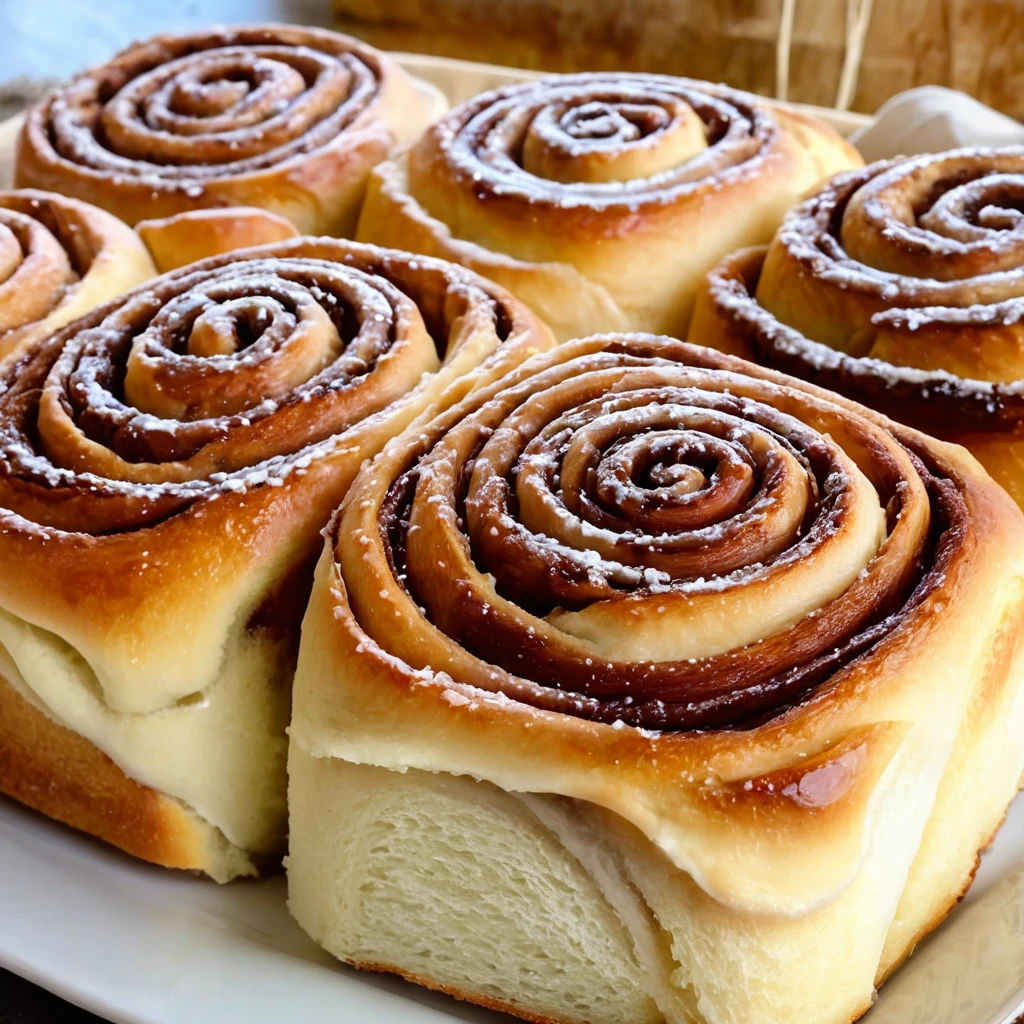 Cinnamon filling ingredients mixed in a bowl.